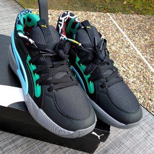 Puma Mens Court Rider Chaos Block Party Shoes